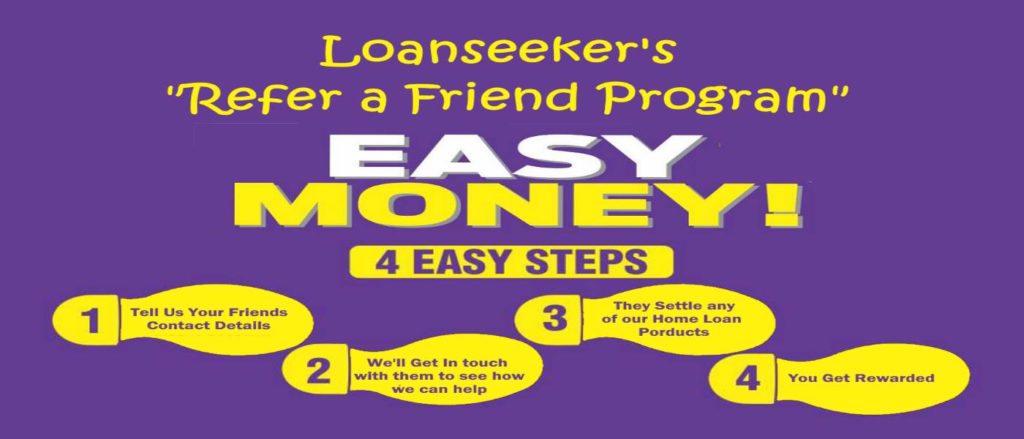 Loanseeker refer a friend 4 step process